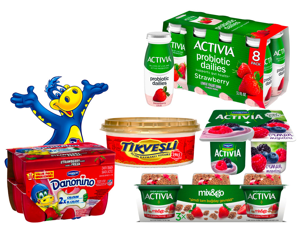 Danone ürünleri