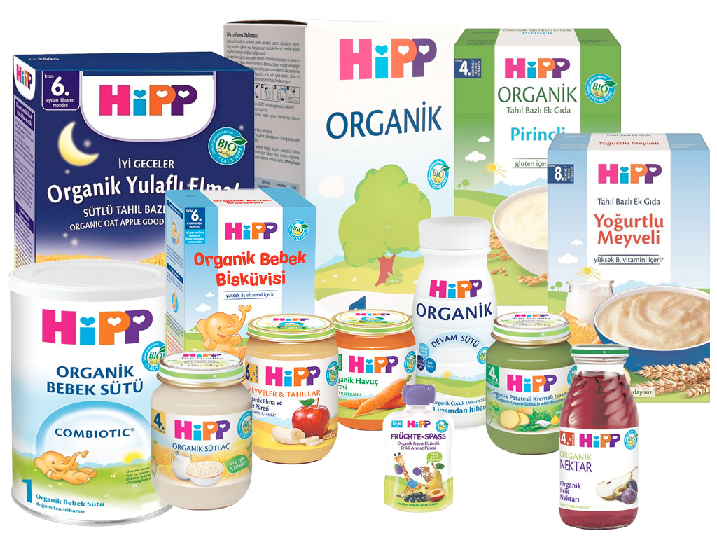 Hipp ürünleri