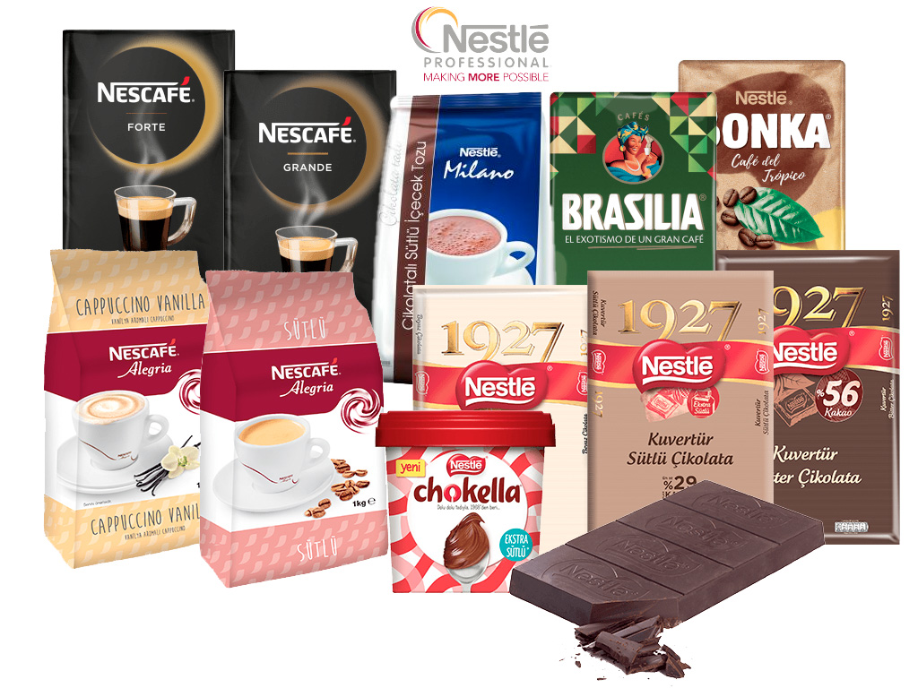 Nestle Professional ürünleri