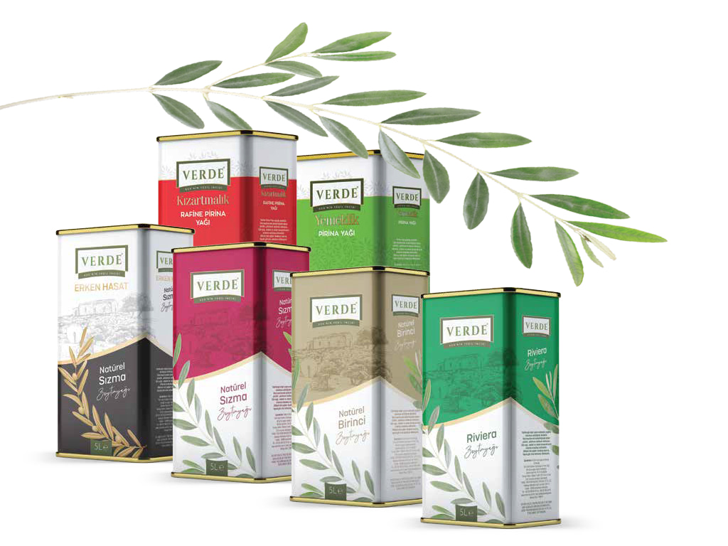 Verde Zeytinyağı ürünleri